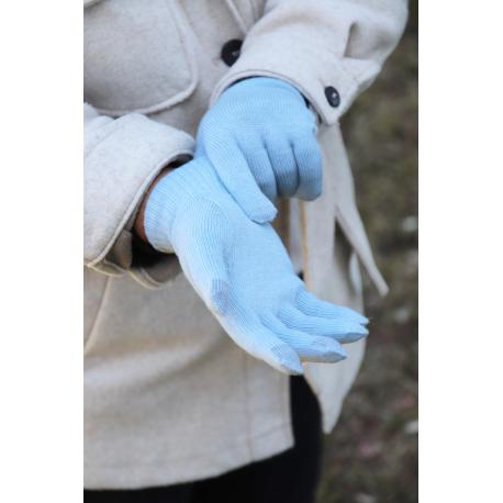 Gants Tactiles Perinne - Ciel