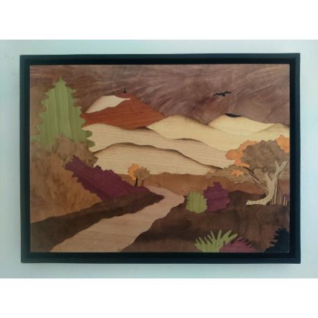 Marqueterie Chaine Puy de Dôme Marqueterie Chaine Puy de Dôme