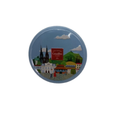 Boite  Pâtes de Fruits décor Clermont Fd