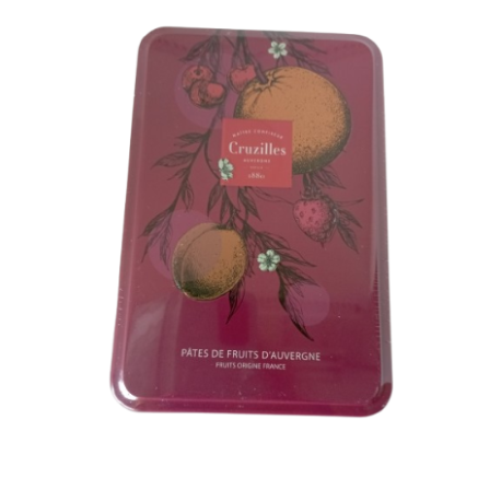 Pâtes de Fruits demi boîte aubergine 260gr