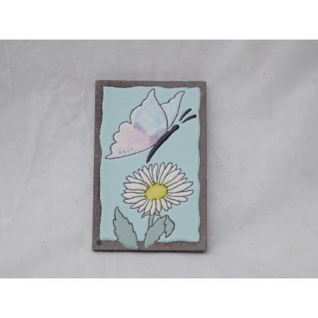 mini tableau papillon marguerite