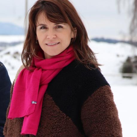 Echarpe Perinne - Grenat