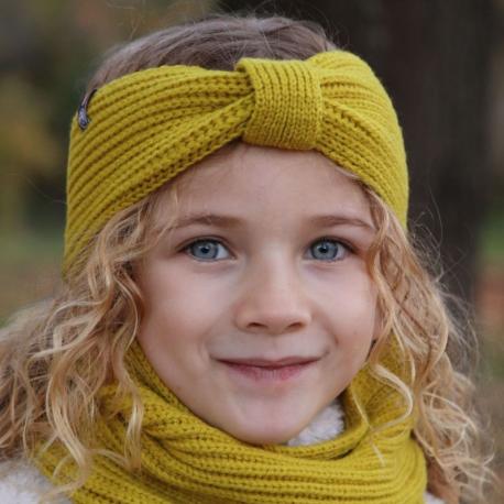 Bandeau passant Perinne enfant - Citron