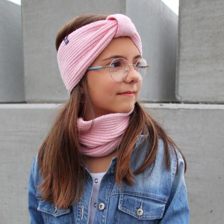 Bandeau passant Perinne enfant - Poudre