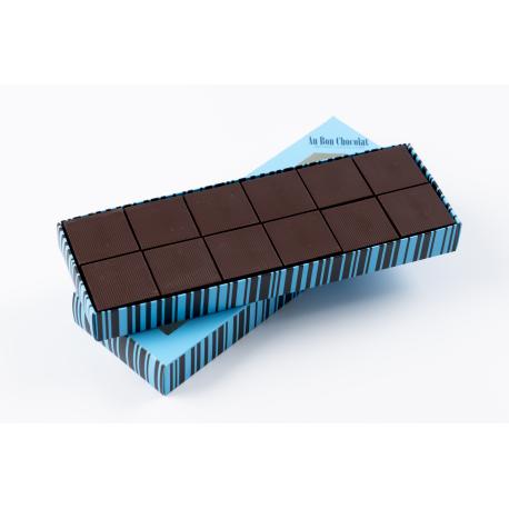 Carrés Noirs et Laits 48 pièces