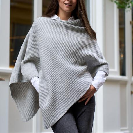Poncho Patrice - Gris