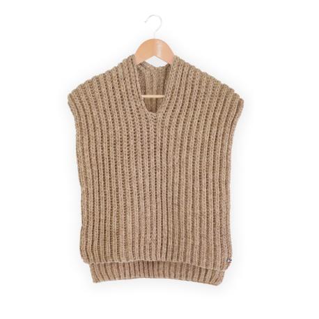 Gilet Colombe - Chameau