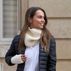 Tour de cou Claire - Ecru