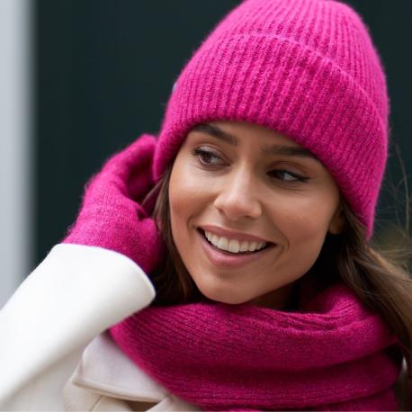 Bonnet Natacha - Fuchsia