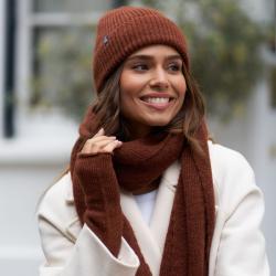 Bonnet Natacha - Chocolat