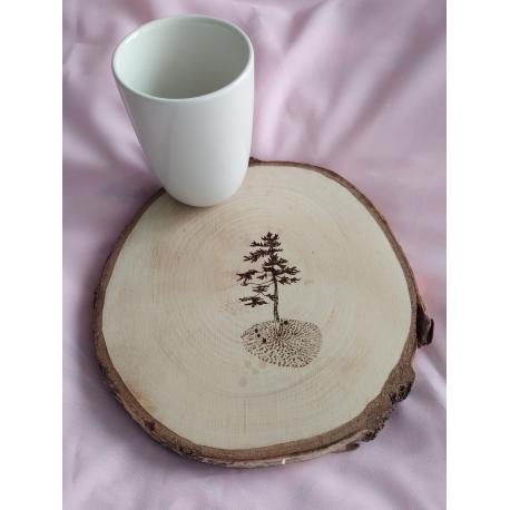 Dessou de plat en bois