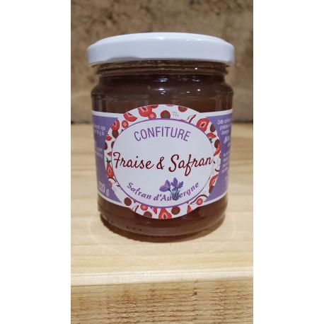 Confiture fraise/safran