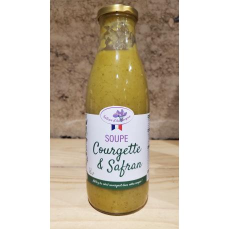 Soupe courgette/safran