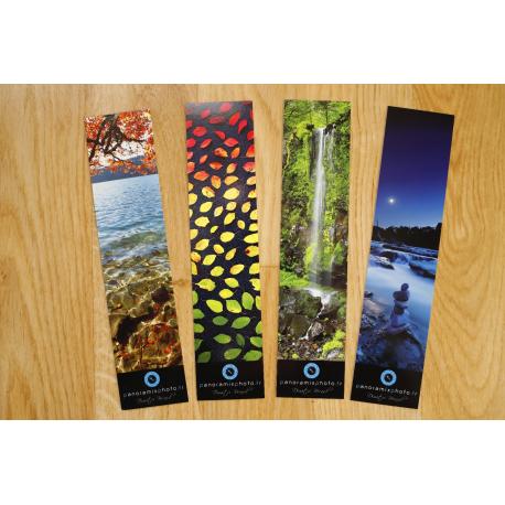 lot de 4 marques-pages sur l'Auvergne