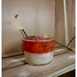 Bougie Fraise
