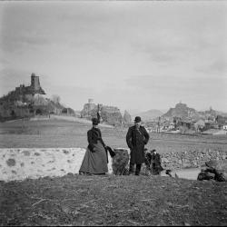 Château Charles VII Le Puy en 1909