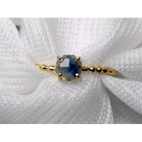 Bague Celeste Saphir D’Auvergne