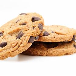 Cookies au chocolat au lait. Env 10 cookies
