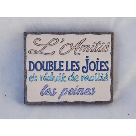 déco "l'amitié..."