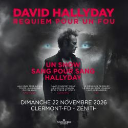 David Hallyday au Zénith de Clermont-Ferrand