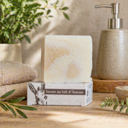 Savon au lait d'ânesse et aux agrumes
