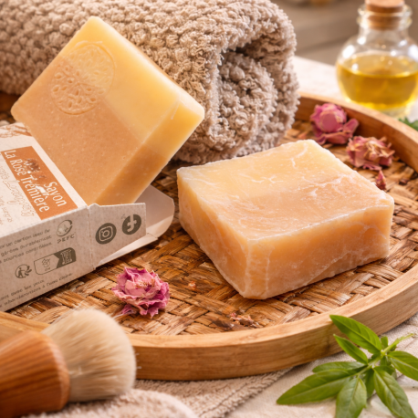 Savon La Rose Trémière