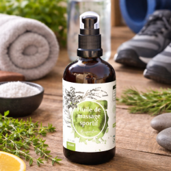 Huile de Massage Sportif