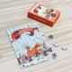 Mini puzzle 99 pièces Jeux de renards