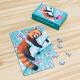 Mini puzzle 99 pièces Naoki le Panda roux