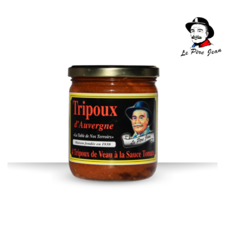 4 tripoux veau tomate 400g Père Jean