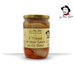 5 tripoux veau vin blanc 600g Père Jean