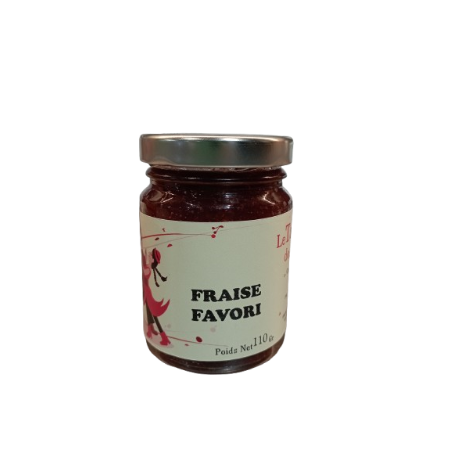 Confiture de Fraise Favori 110gr