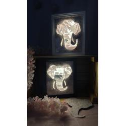 Cadre lumineux édition spéciale Bouse d'éléphants