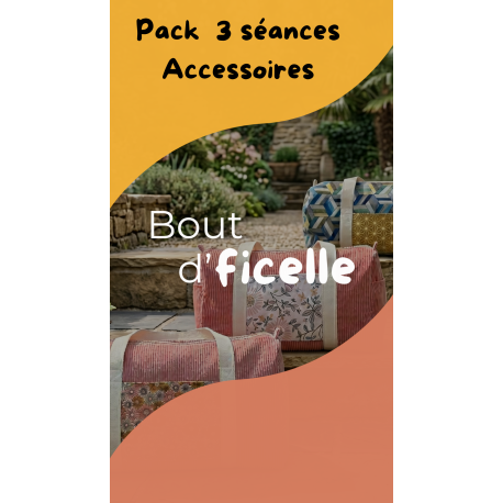 Pack 3 séances de 2H30 - Adulte