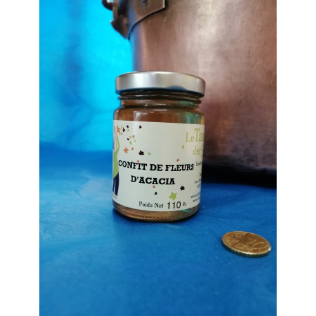 CONFIT DE FLEUR D'ACACIA 100 GR CONFIT DE FLEUR D'ACACIA 100 GR