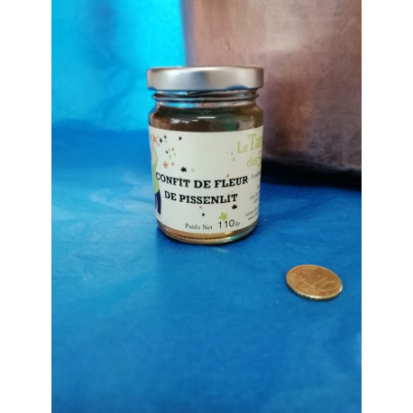 CONFIT DE PETALE DE PISSENLIT 100 GR CONFIT DE PETALE DE PISSENLIT 100 GR