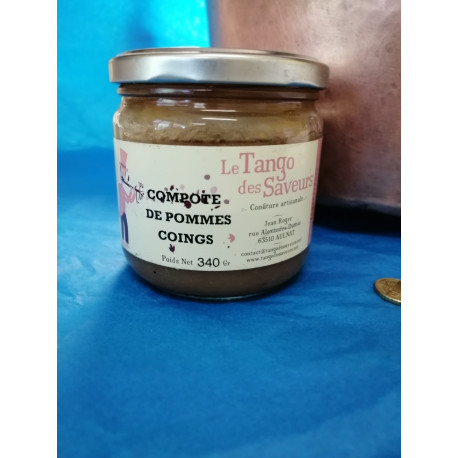 COMPOTE POMME COING 340 GR COMPOTE POMME COING 340 GR