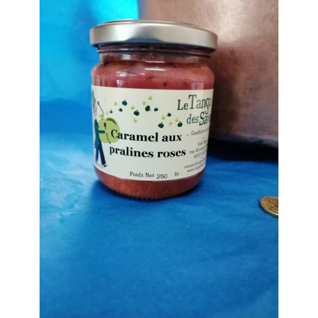 CARAMEL A LA PRALINE ROSE 250 GR