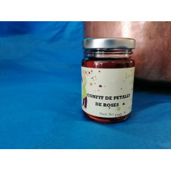 CONFIT DE PETALE DE ROSE 100 GR