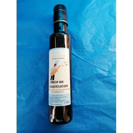 SIROP DE COQUELICOT 0,25 L SIROP DE COQUELICOT 0,25 L
